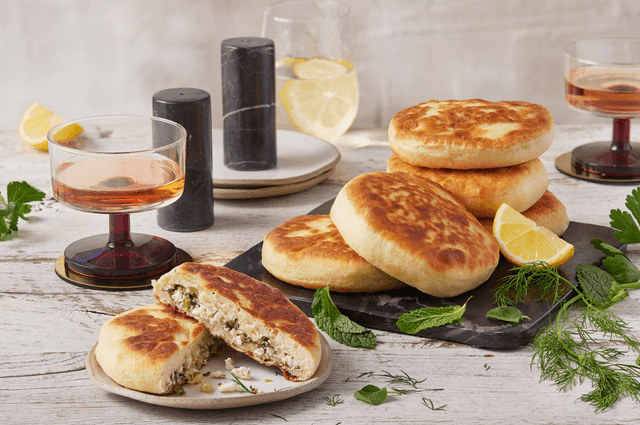 Feta & Herb Stuffed Flatbread