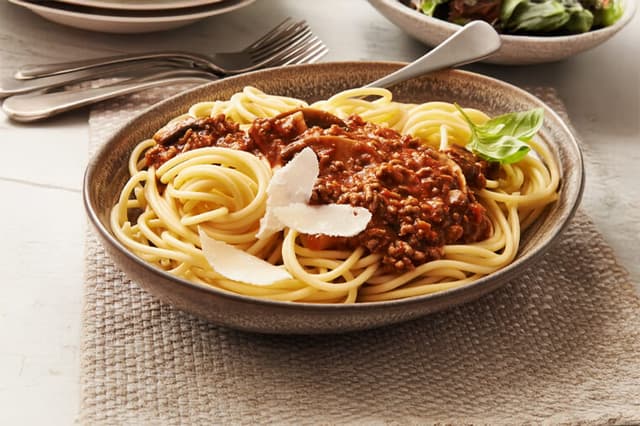 Mushroom Bolognese Spaghetti Gallery Banner