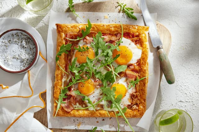 Bacon, Egg and Onion Tart Gallery Banner