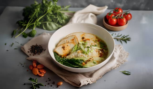 Brothy Honey Soy Chicken Rice Bowl Gallery Banner