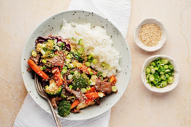 Garlic Hoisin Beef Stir Fry Gallery Banner